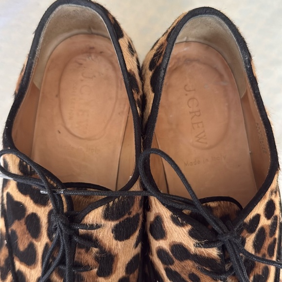 Leopard JCrew collection calfskin Lace-Up Oxford hazelnut
Made in Italy - Picture 13 of 17